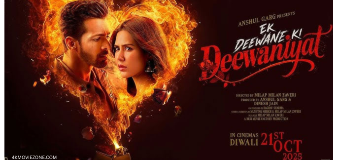 Download Ek Deewane Ki Deewaniyat Movie in 720p HDTC Rip Fre